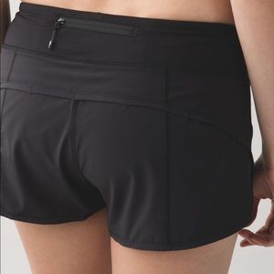 Lululemon Speed Short Black size 4